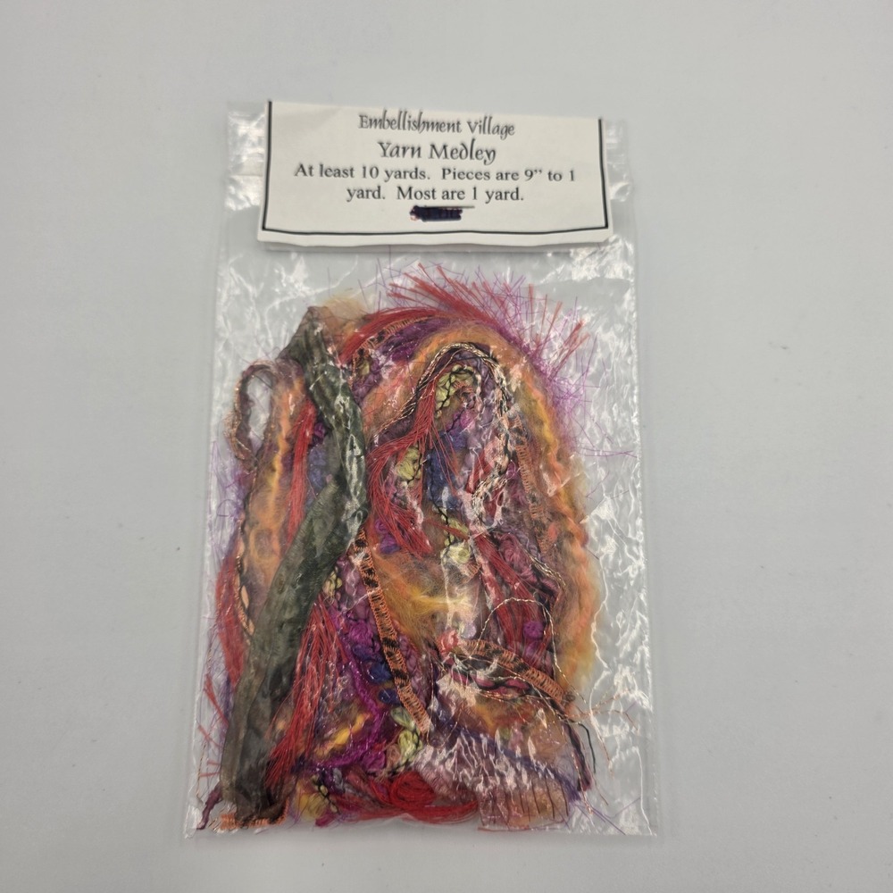 Embellishment Village Yarn Medley String Scrapbook‎ Thread Fabulous Fibers